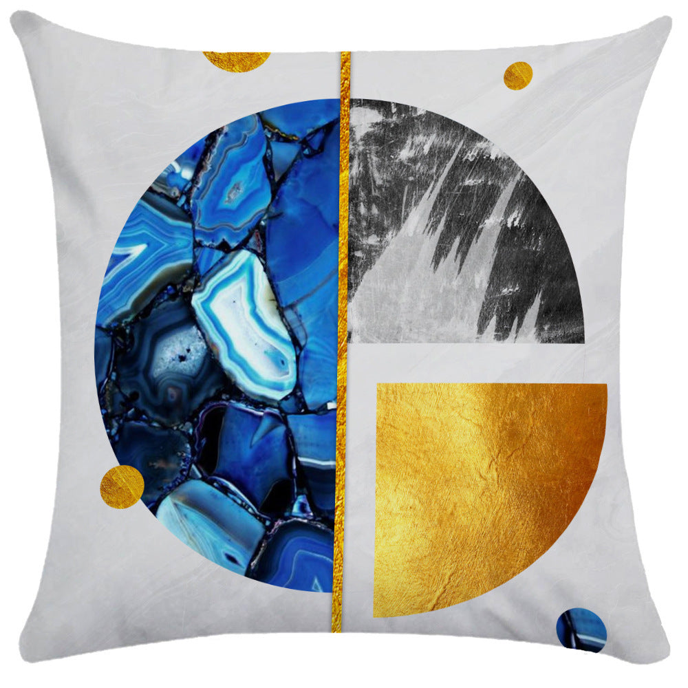 KTX-848147 Geometric Abstract Throw Pillows for Office and Home Furniture - Ultra-flexible Sizes Available
