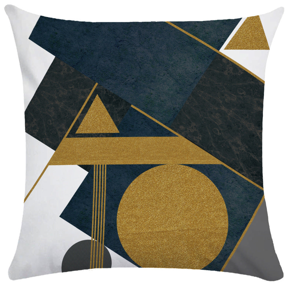 KTX-848147 Geometric Abstract Throw Pillows for Office and Home Furniture - Ultra-flexible Sizes Available
