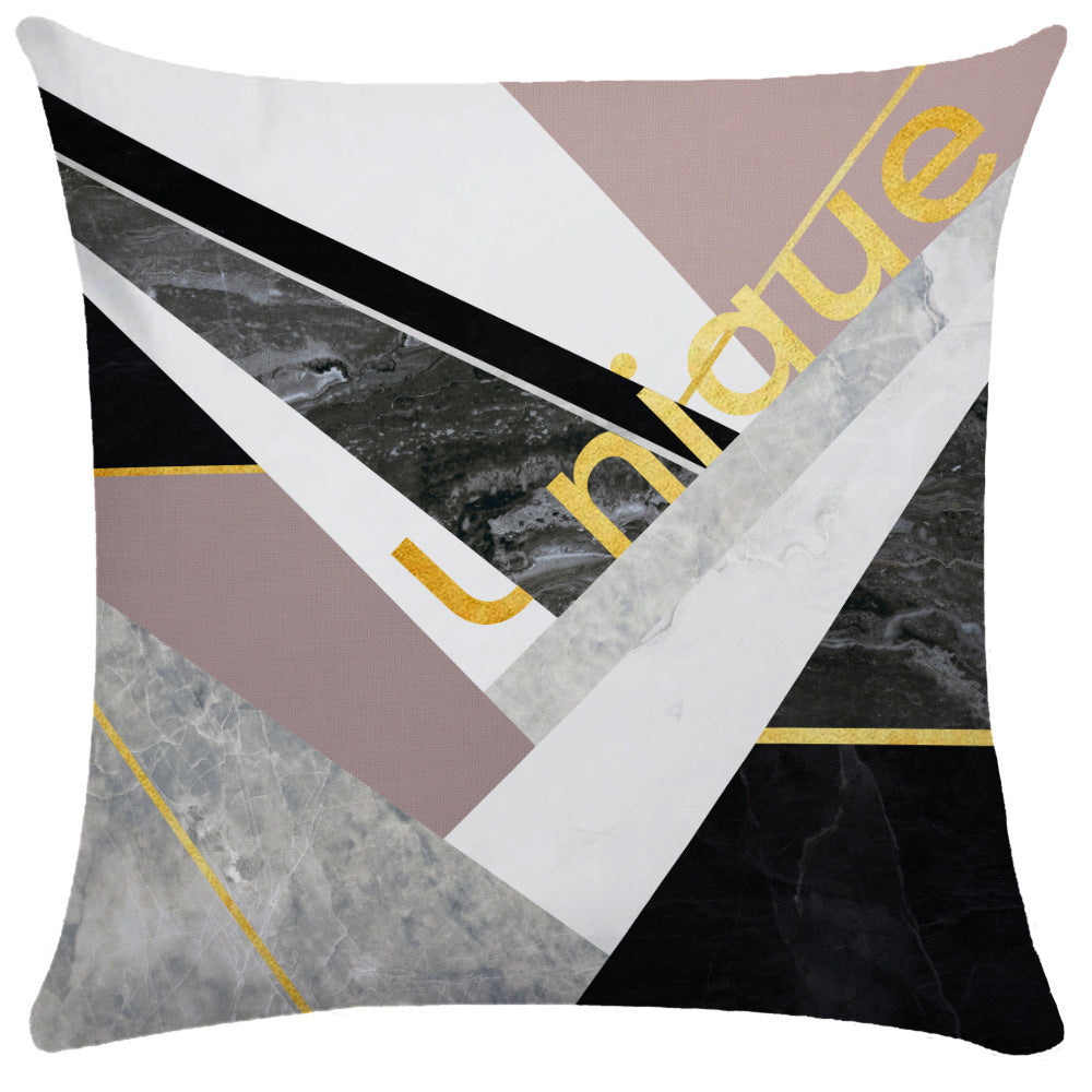KTX-848147 Geometric Abstract Throw Pillows for Office and Home Furniture - Ultra-flexible Sizes Available