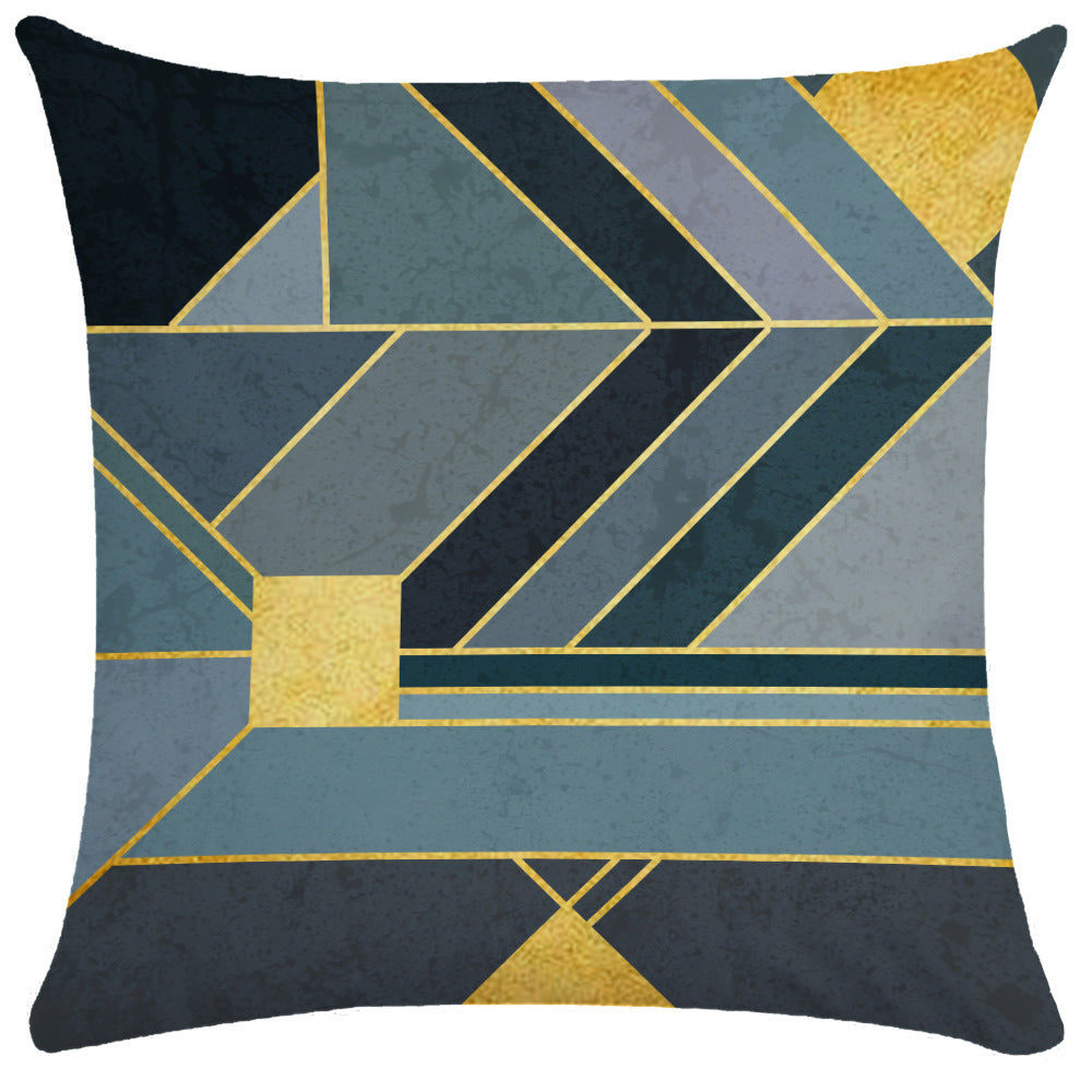 KTX-848147 Geometric Abstract Throw Pillows for Office and Home Furniture - Ultra-flexible Sizes Available