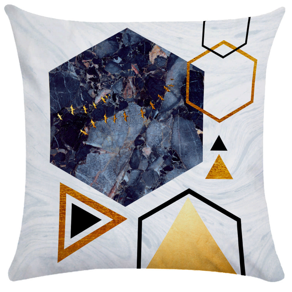 KTX-848147 Geometric Abstract Throw Pillows for Office and Home Furniture - Ultra-flexible Sizes Available
