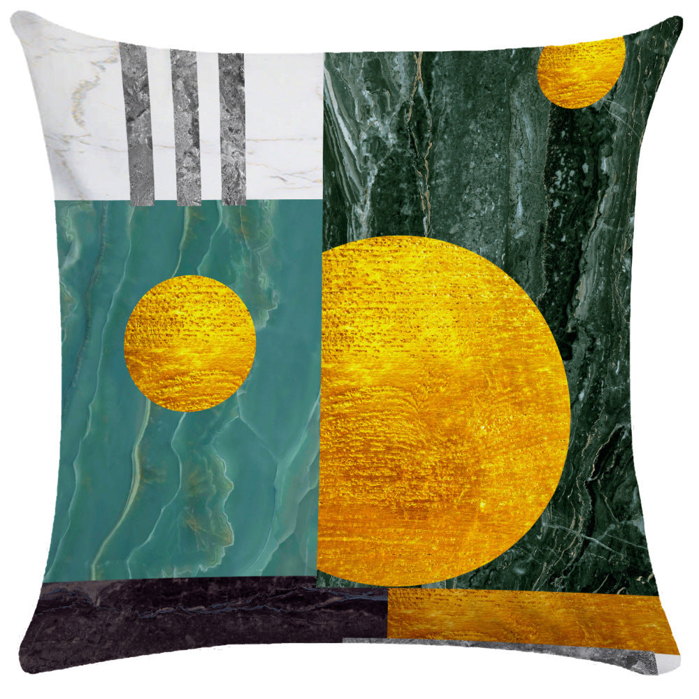 KTX-848147 Geometric Abstract Throw Pillows for Office and Home Furniture - Ultra-flexible Sizes Available