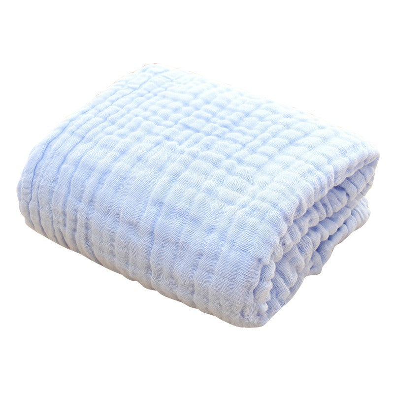 KTX-851347 Soft Plain Gauze Bath Towel for Casual Use – 110x110cm