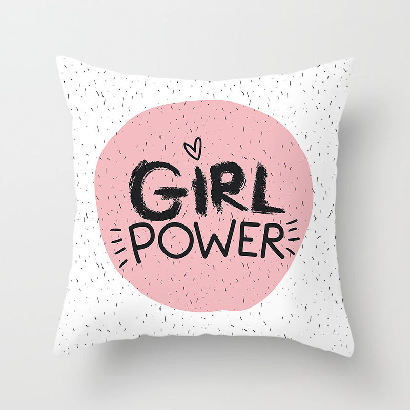 KTX-852819 Linen Peach Skin Super Soft Cushion Cover, 45x45cm Brushed Cloth with PP Cotton Filling