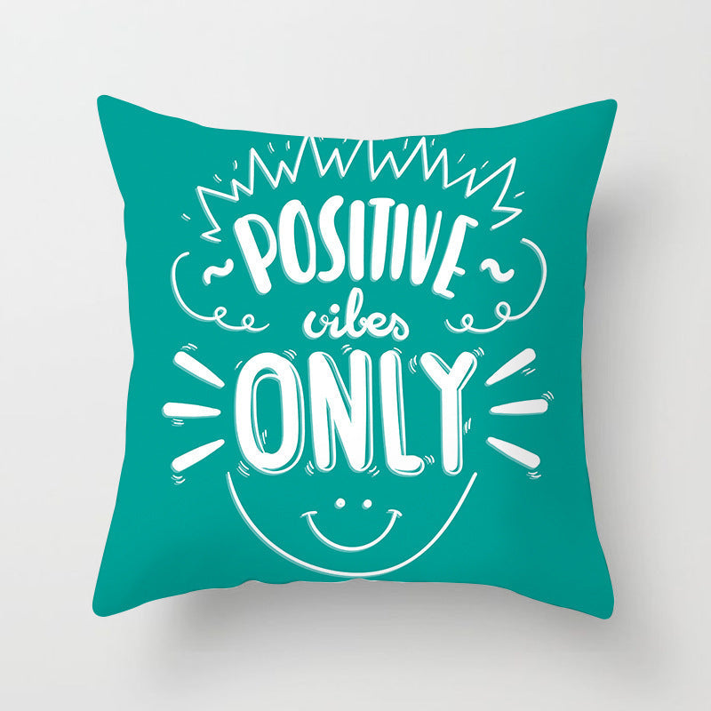 KTX-852819 Linen Peach Skin Super Soft Cushion Cover, 45x45cm Brushed Cloth with PP Cotton Filling