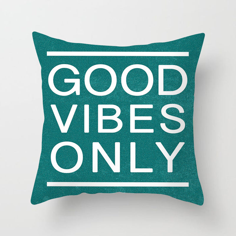 KTX-852819 Linen Peach Skin Super Soft Cushion Cover, 45x45cm Brushed Cloth with PP Cotton Filling