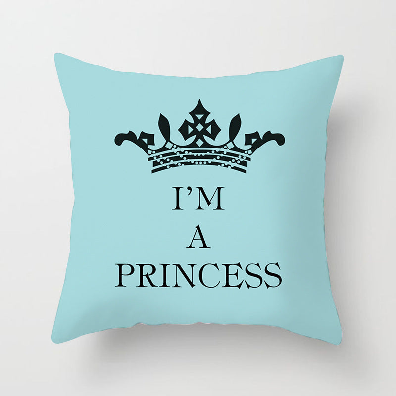 KTX-852819 Linen Peach Skin Super Soft Cushion Cover, 45x45cm Brushed Cloth with PP Cotton Filling