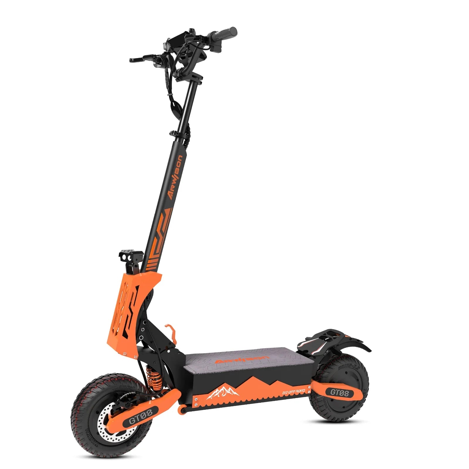 KTX-853267 5600W Dual Motor 60V 27Ah Long Range Foldable Electric Scooter with Big Screen and Removable Seat