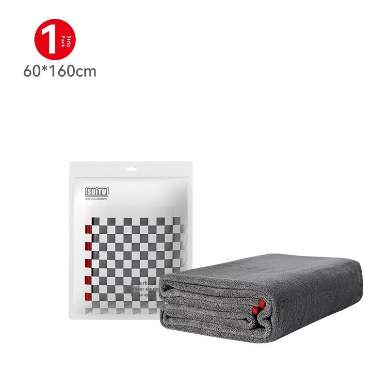 KTX-854483 Advanced Absorbent Car Cleaning Towel - Multiple Sizes Available in Gray