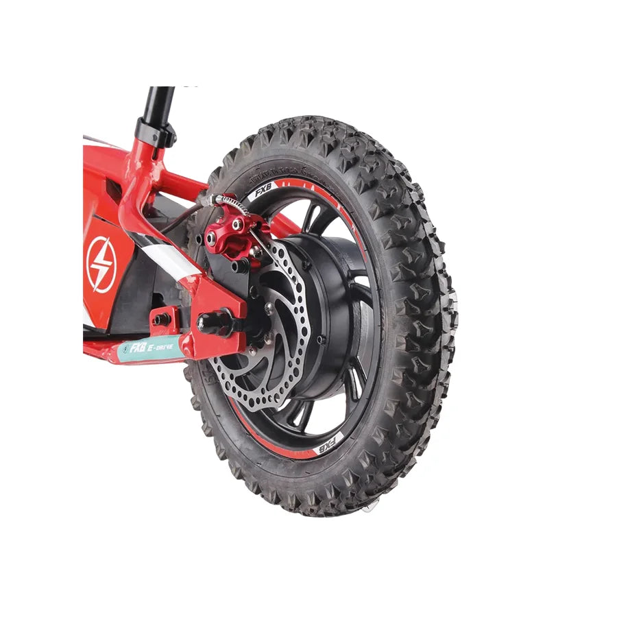 KTX-854483 Electric Mini Motorcycle for Kids - 12 Inch Wheels, 150W Brushless Motor, Disc Brakes, 2-Speed, Age 3-6