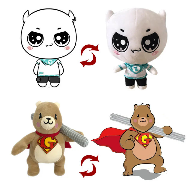 KTX-856467 Custom Plush Stuffed Toy - OEM ODM Pillow Doll for All Ages, Multiple Colors Available