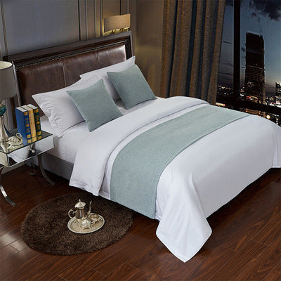 KTX-857363 Elegant Hotel Bed Runner with Pillow Cover - Chinese Classical Patterns in Multiple Colors and Designs