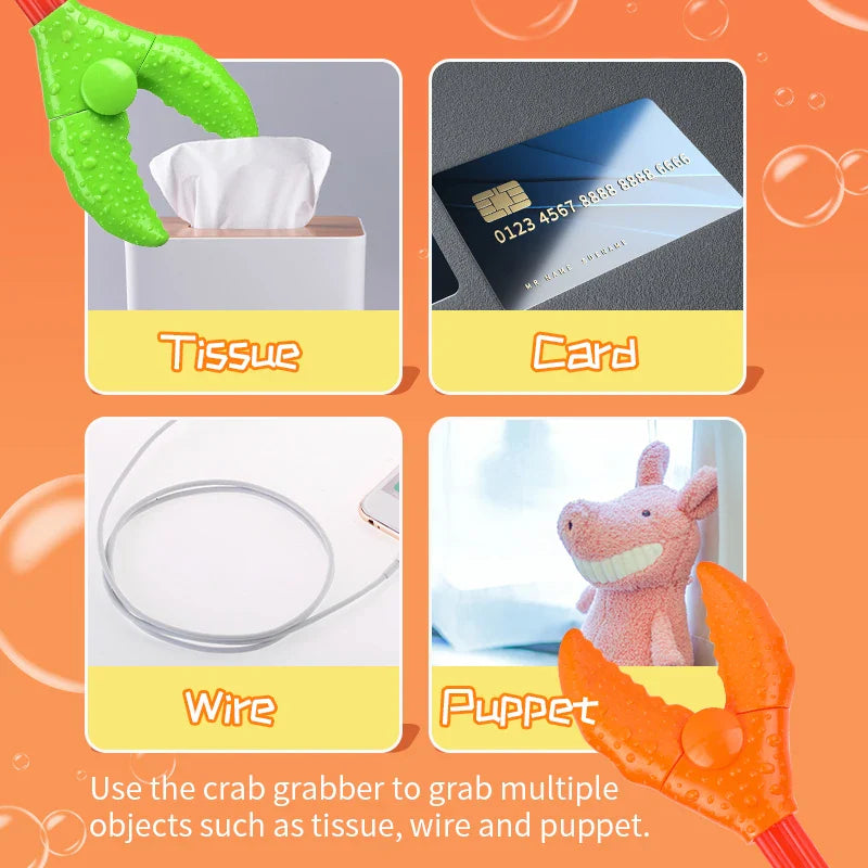 KTX-858771 Robotic Crab Grabber Tool for Kids - Mechanical Arm Beach Toy, Ages 5-13, 54cm