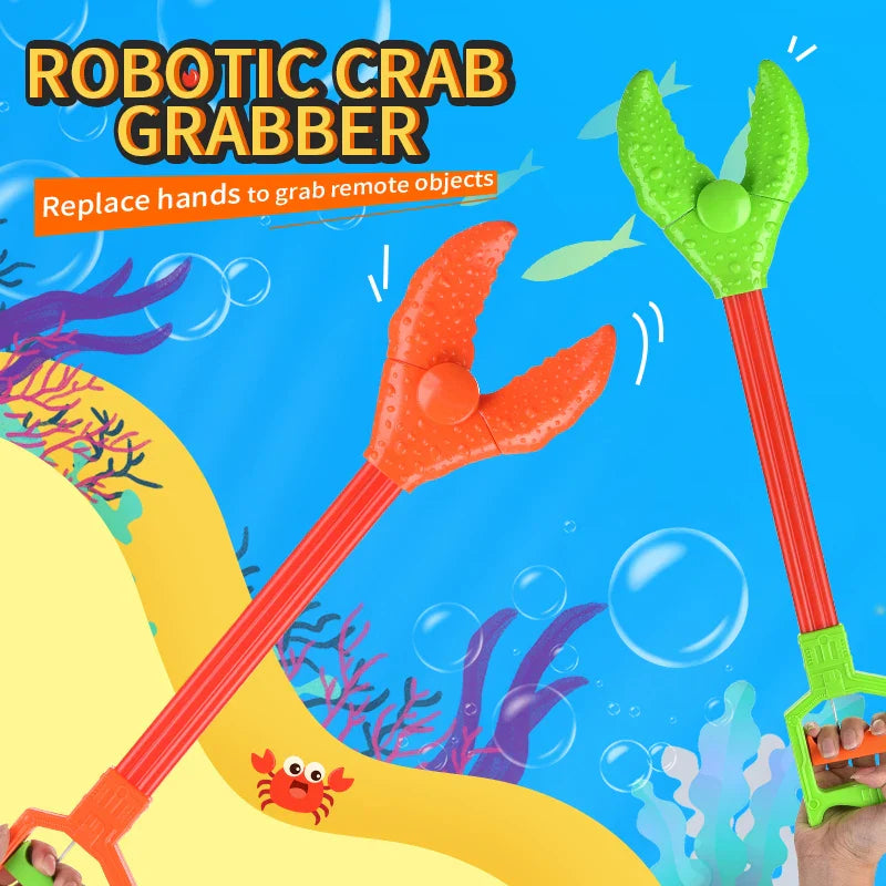 KTX-858771 Robotic Crab Grabber Tool for Kids - Mechanical Arm Beach Toy, Ages 5-13, 54cm