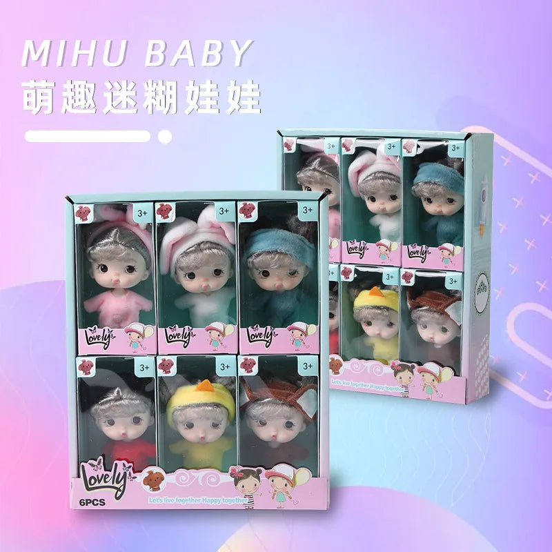 KTX-859347 Cute Reborn Doll Toy – Realistic Mini Baby Doll for Kids, Ideal Birthday Gift