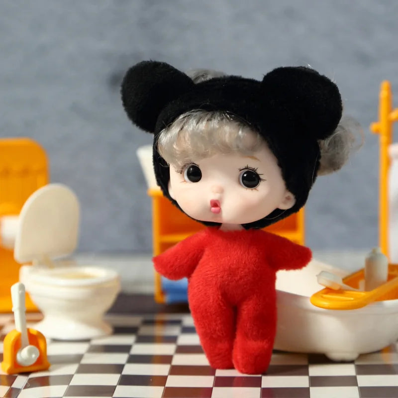 KTX-859347 Cute Reborn Doll Toy – Realistic Mini Baby Doll for Kids, Ideal Birthday Gift