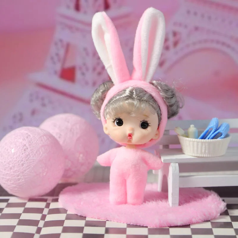 KTX-859347 Cute Reborn Doll Toy – Realistic Mini Baby Doll for Kids, Ideal Birthday Gift