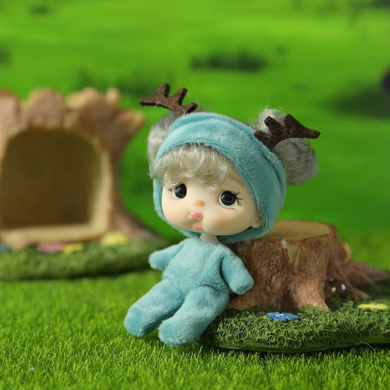 KTX-859347 Cute Reborn Doll Toy – Realistic Mini Baby Doll for Kids, Ideal Birthday Gift