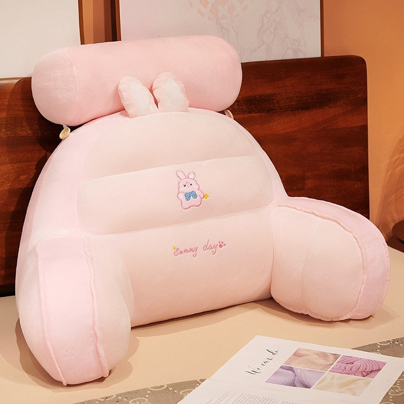 KTX-859475 Cute 3D Cartoon Waist Pillow for Bed and Sofa - Various Animal Designs