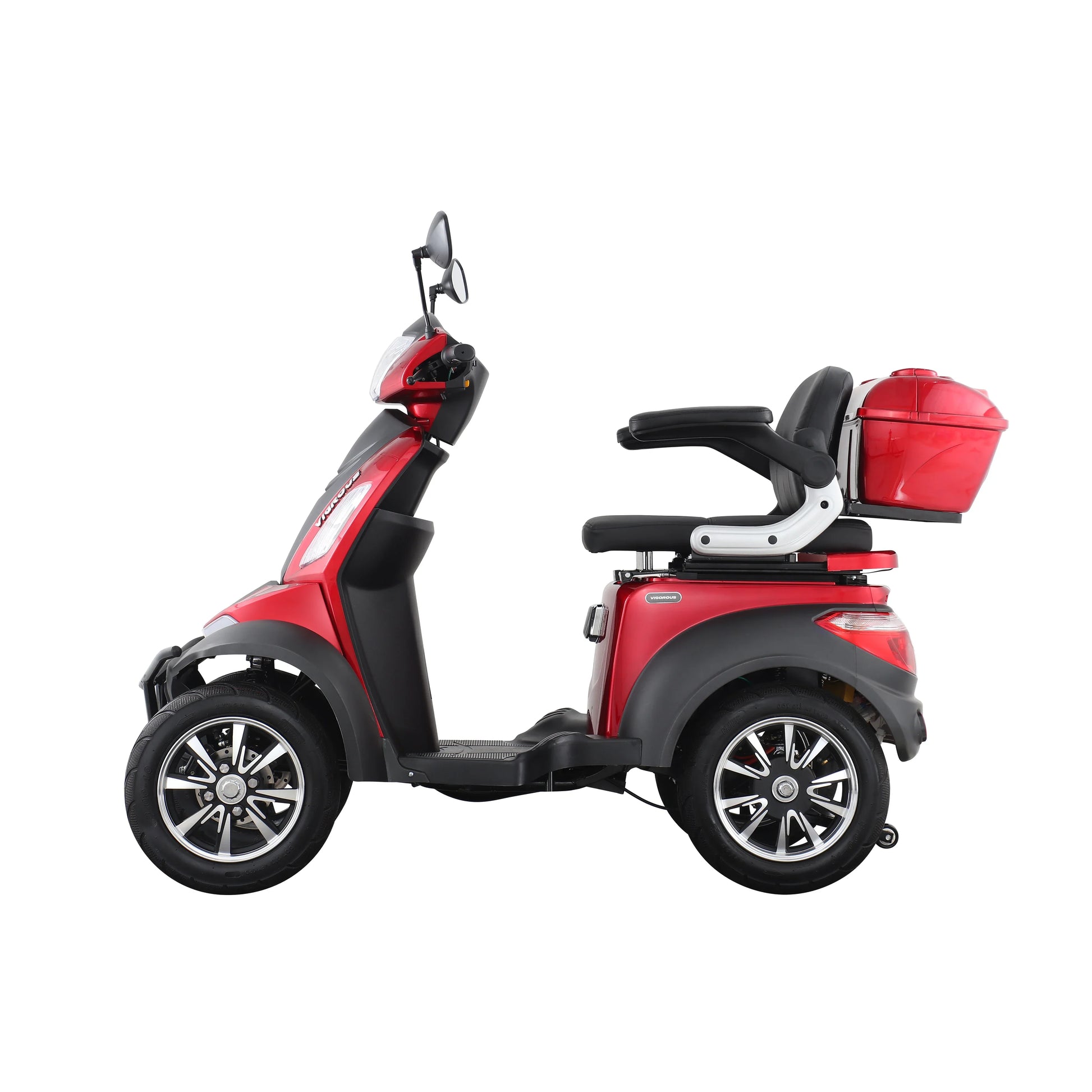 KTX-859539 1000W 4-Wheel Electric Scooter with Lead-Acid Battery, 40-60km Range, LED Light