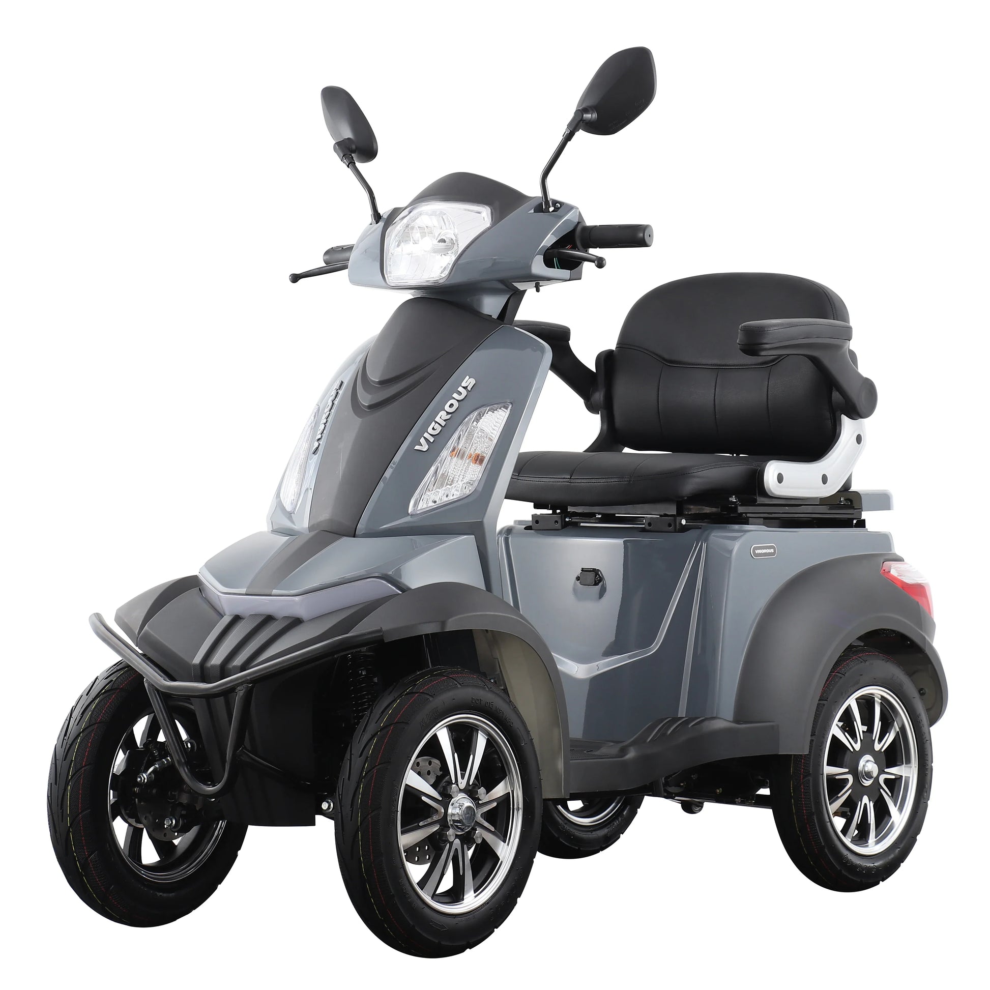 KTX-859539 1000W 4-Wheel Electric Scooter with Lead-Acid Battery, 40-60km Range, LED Light