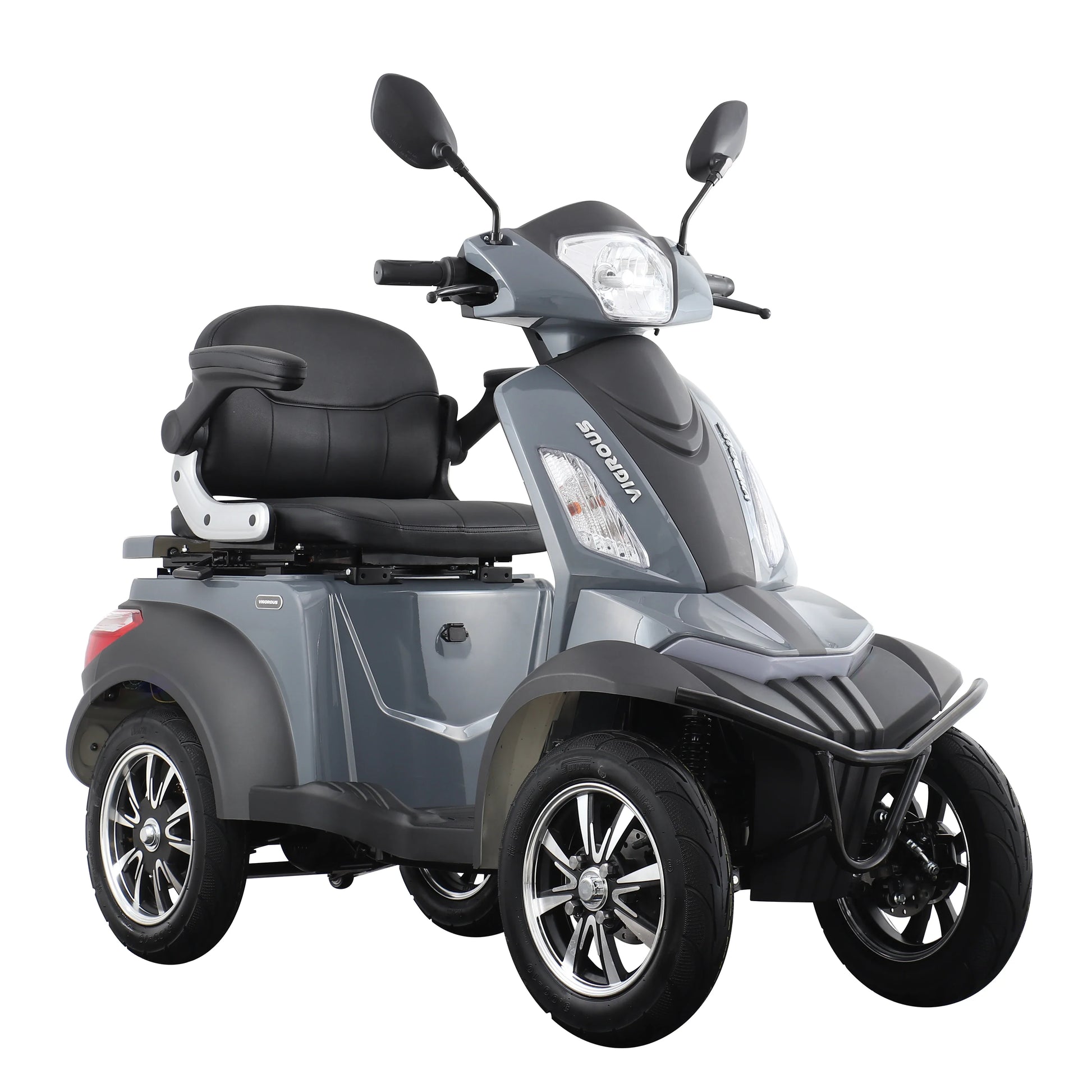 KTX-859539 1000W 4-Wheel Electric Scooter with Lead-Acid Battery, 40-60km Range, LED Light