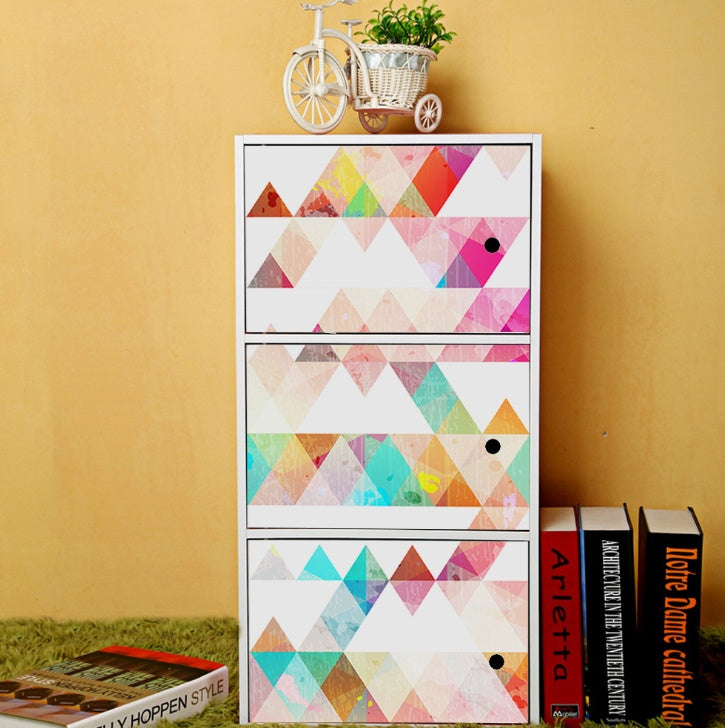 KTX-860371 Self-Adhesive PVC Cartoon Wallpaper for Kids' Bedrooms - Fun and Decorative Mural