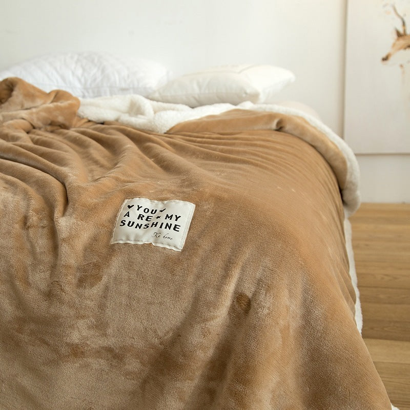 KTX-862291 Elegant Sofa Cover Blanket - Cozy Polyester Wrap in Various Stylish Colors