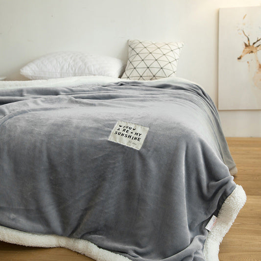 KTX-862291 Elegant Sofa Cover Blanket - Cozy Polyester Wrap in Various Stylish Colors