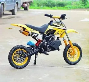 KTX-862547 Automatic 49cc Mini Dirt Bike for Kids - Compact and Fast with Front and Rear Disc Brakes