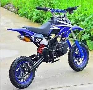 KTX-862547 Automatic 49cc Mini Dirt Bike for Kids - Compact and Fast with Front and Rear Disc Brakes