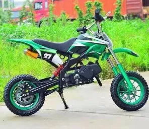 KTX-862547 Automatic 49cc Mini Dirt Bike for Kids - Compact and Fast with Front and Rear Disc Brakes
