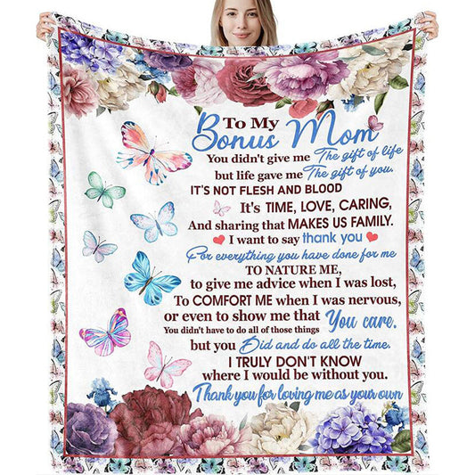 KTX-862803 Cartoon Flannel Blanket - Soft Polyester Throw for All Seasons