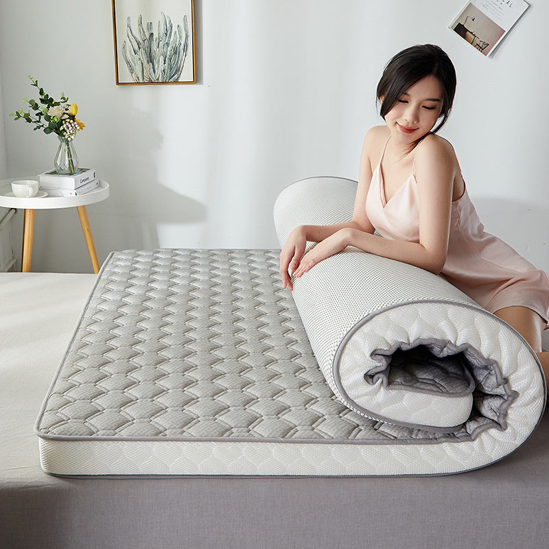 KTX-863443 High Rebound 3D Stereo Latex Mat Tatami Mattress with Lamb Wool Fabric and Breathable Design