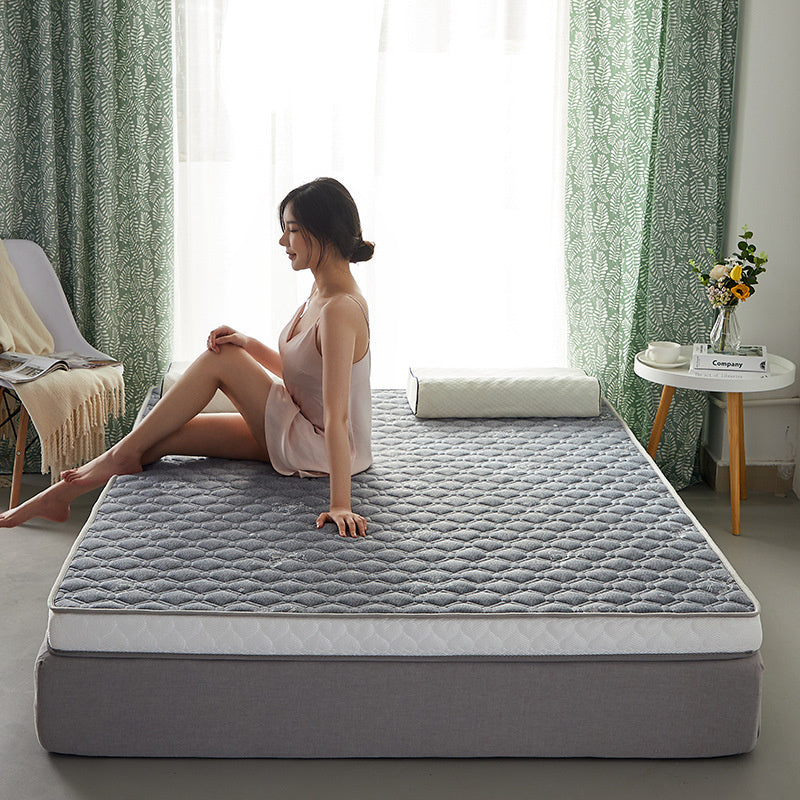 KTX-863443 High Rebound 3D Stereo Latex Mat Tatami Mattress with Lamb Wool Fabric and Breathable Design