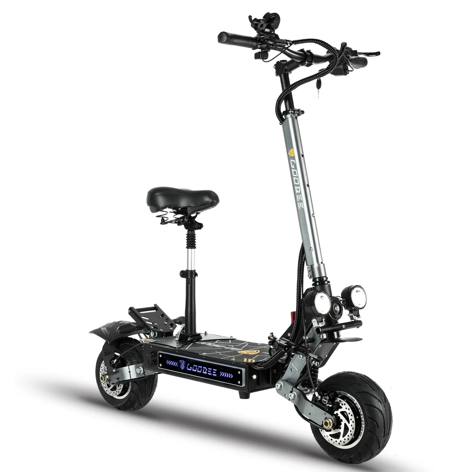 KTX-864147 Electric Adult Scooter - 6000W Dual Motor, 58MPH Max Speed, 90-100km Range, Foldable, Off-Road Capable