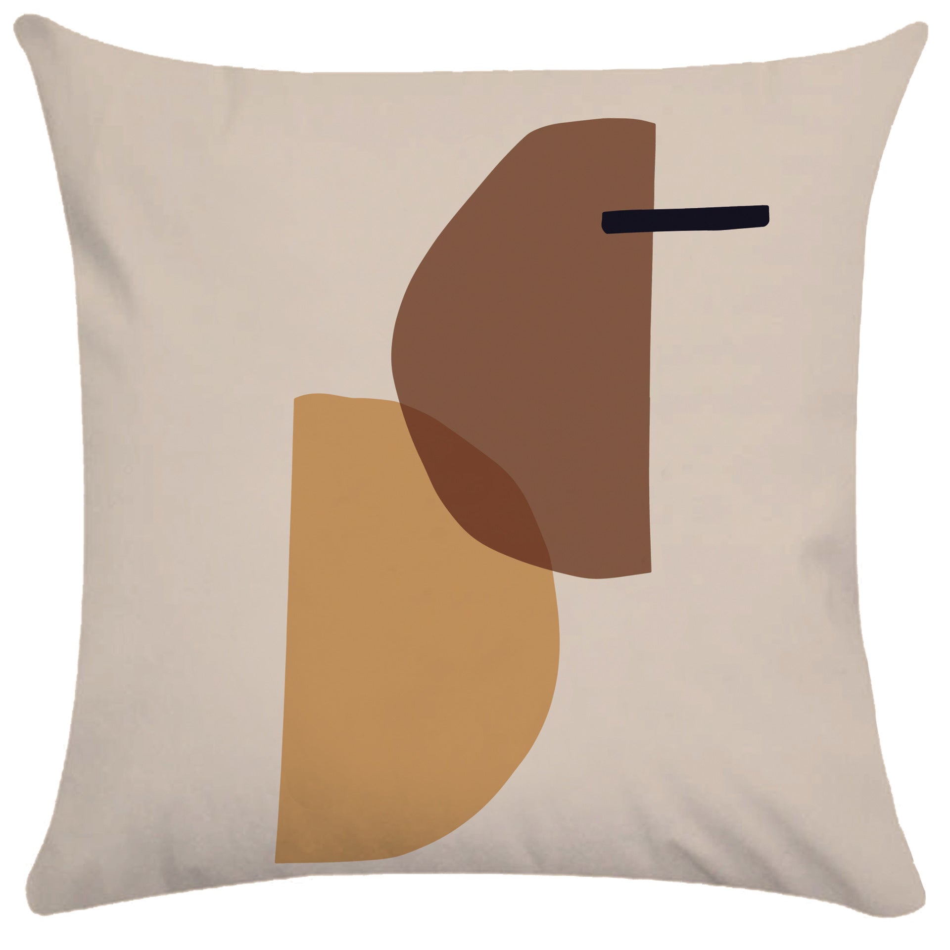 KTX-865107 Abstract Female Geometric Plush Pillowcase