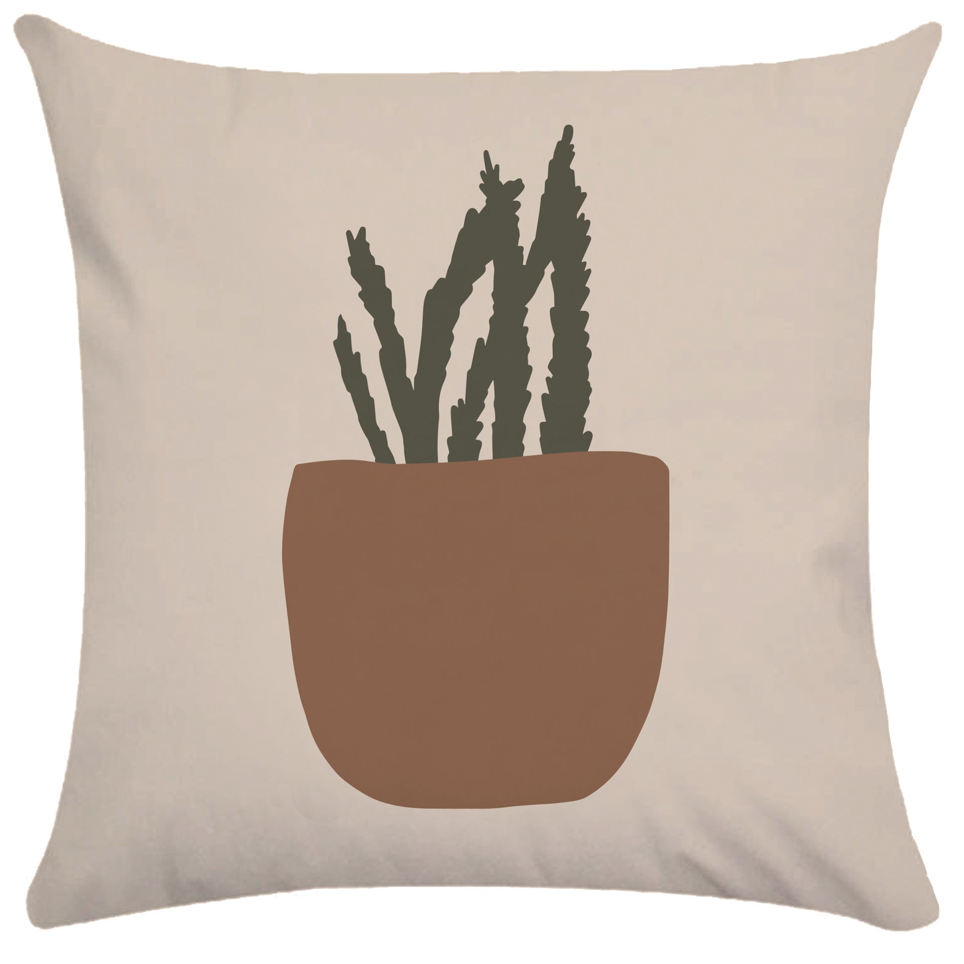 KTX-865107 Abstract Female Geometric Plush Pillowcase