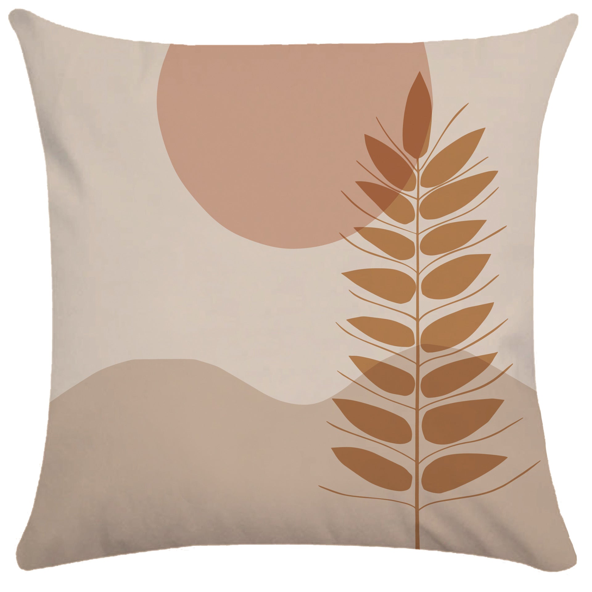 KTX-865107 Abstract Female Geometric Plush Pillowcase