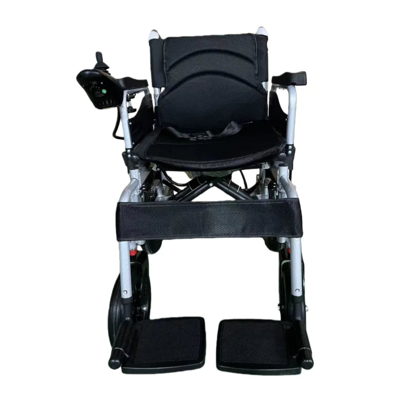 KTX-865299 150kg Capacity Carbon Steel Electric Wheelchair with Dual Brake System and Removable Battery