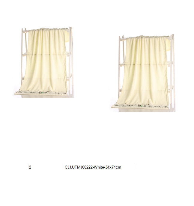 KTX-866003 Bamboo Charcoal Fiber Bath Towel Set - Soft, Quick-Drying, Water-Absorbent, Lint-Free, No Fading, Safe and Comfortable