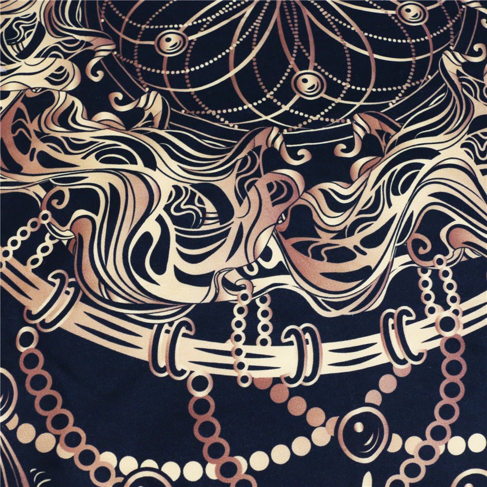 KTX-866579 Owl Wind Chimes Bedding Set - Duvet Cover and Pillow Shams in Various Sizes