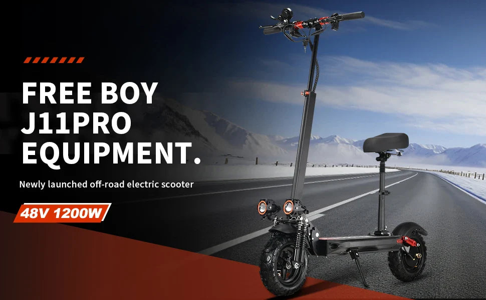 KTX-866771 Electric Self-Balancing Folding Scooter with 1200W Motor and 55-60km Range