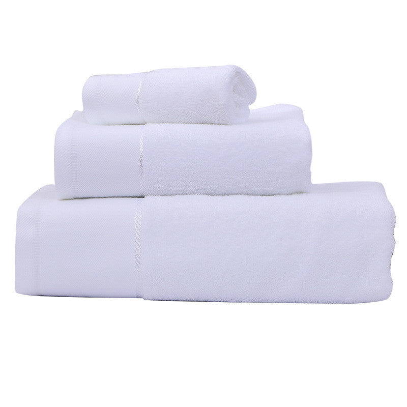 KTX-868307 Cotton 3-Piece Bath Towel Set - Soft, Absorbent Towels in Multiple Colors