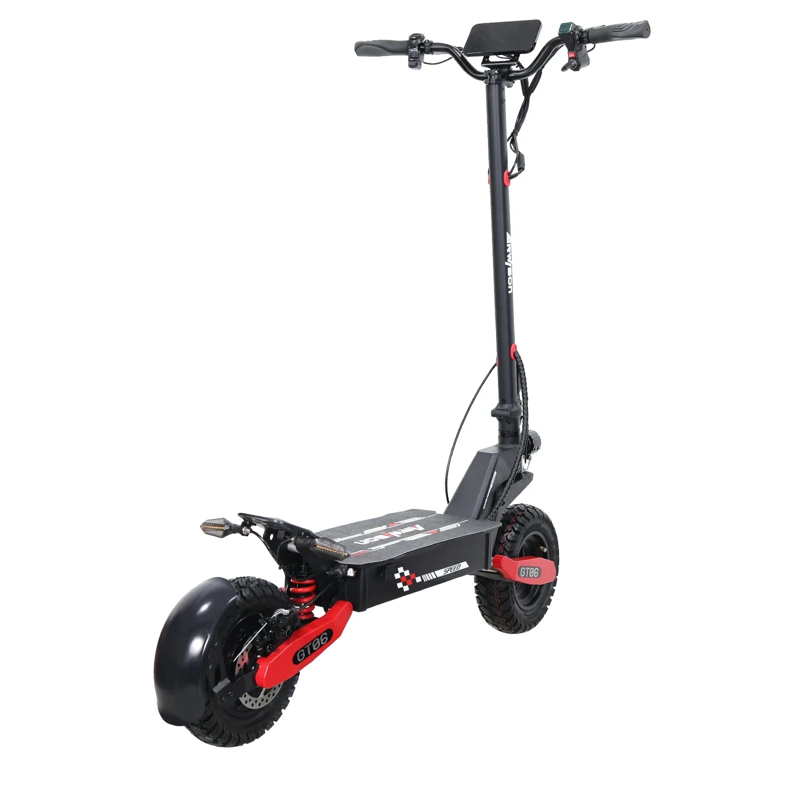 KTX-870227 Off-Road Electric Scooter with 1200W Motor, 27 MPH Speed, 11-Inch Tires, Long Range 15-25 Miles, Foldable Design