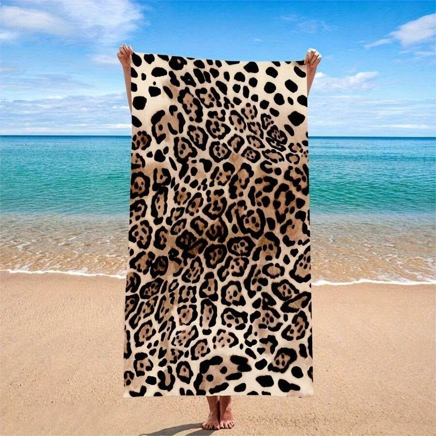KTX-870291 Quick-Drying Microfiber Beach Towel for Comfort and Style