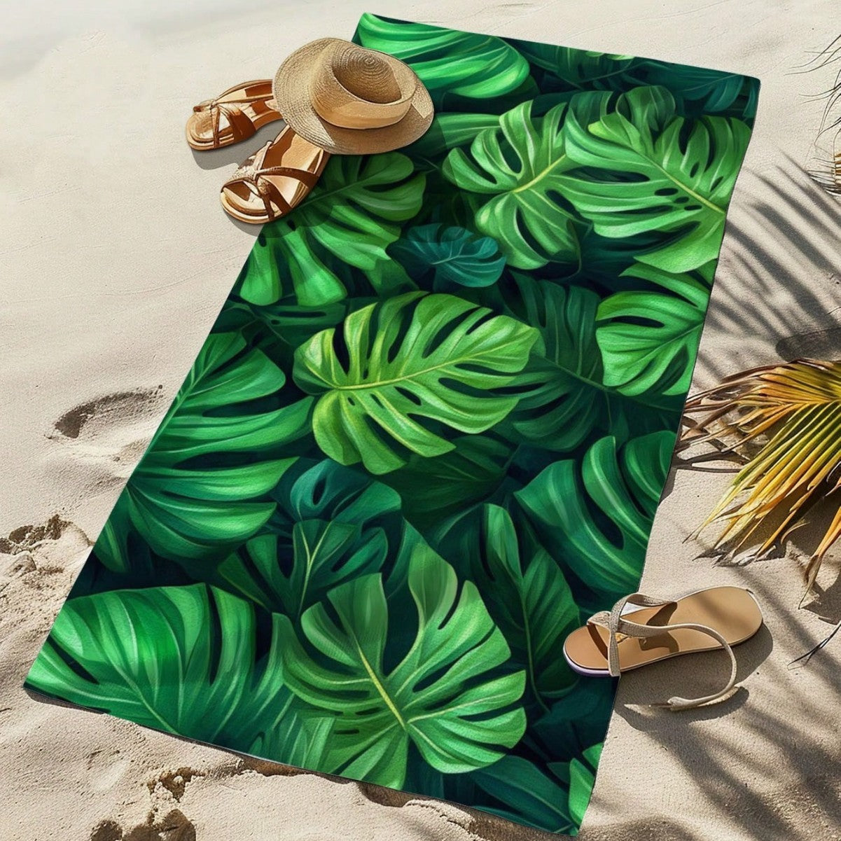 KTX-870291 Quick-Drying Microfiber Beach Towel for Comfort and Style