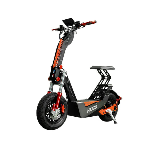 KTX-871379 72V 8000W Foldable Electric Scooter, 100Km/h Max Speed, 200-120Km Range, Off-Road Tires, 150KG Load Capacity
