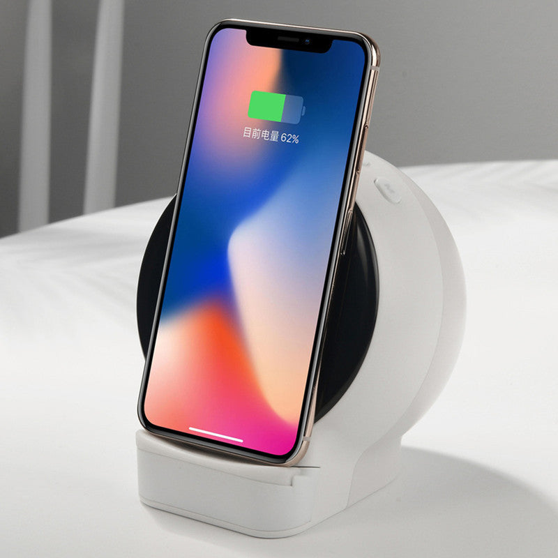 KTX-872083 USB Smart Night Light with Wireless Charging and 8 Warm LED Beads