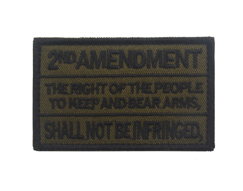 KTX-874003 Double-Sided Velcro Armband with Embroidered Cloth Stickers - 10CM Diameter